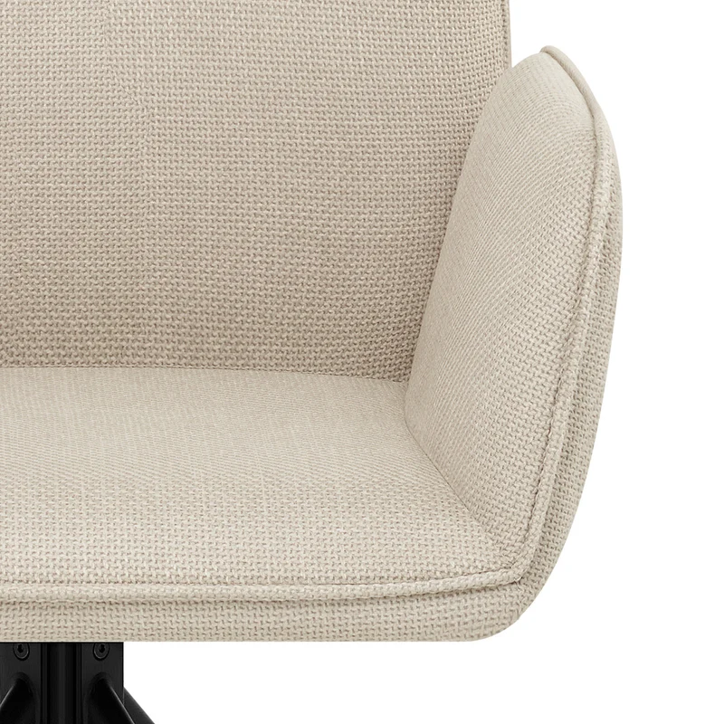 Chaise Tissu - Rici Taupe
