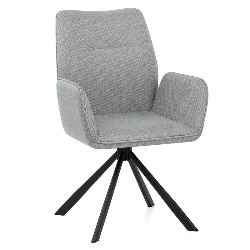 Chaise Tissu - Rici Gris