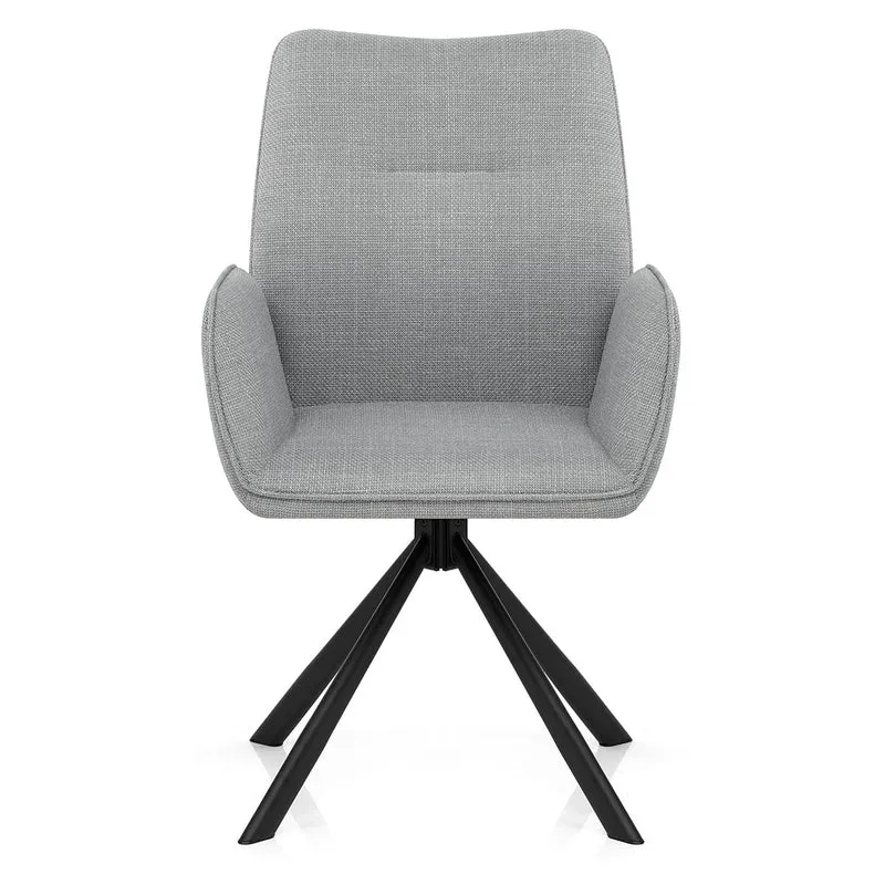 Chaise Tissu - Rici Gris