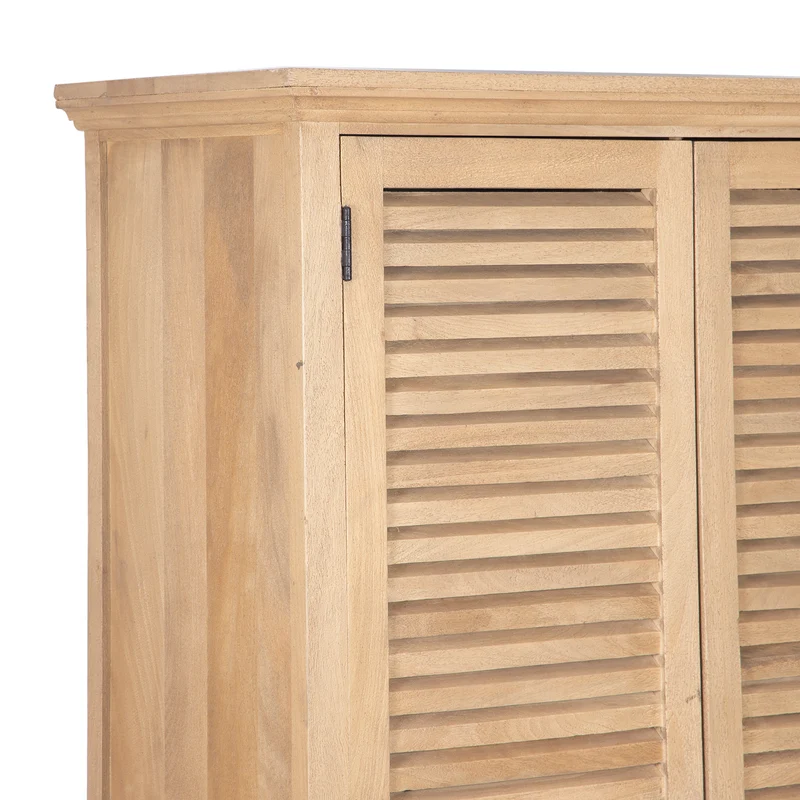 Armoire à 2 portes bois massif en manguier – Paran
