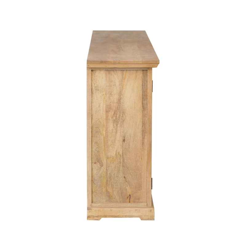Buffet à 4 portes bois massif en manguier – Paran