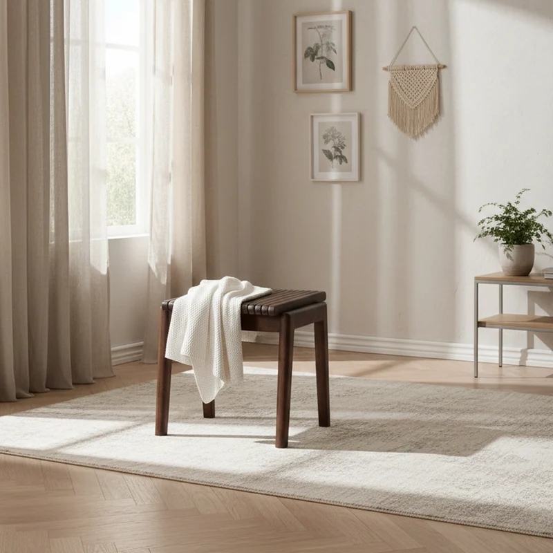 Chaise-tabouret en bois massif manguier | Moscow