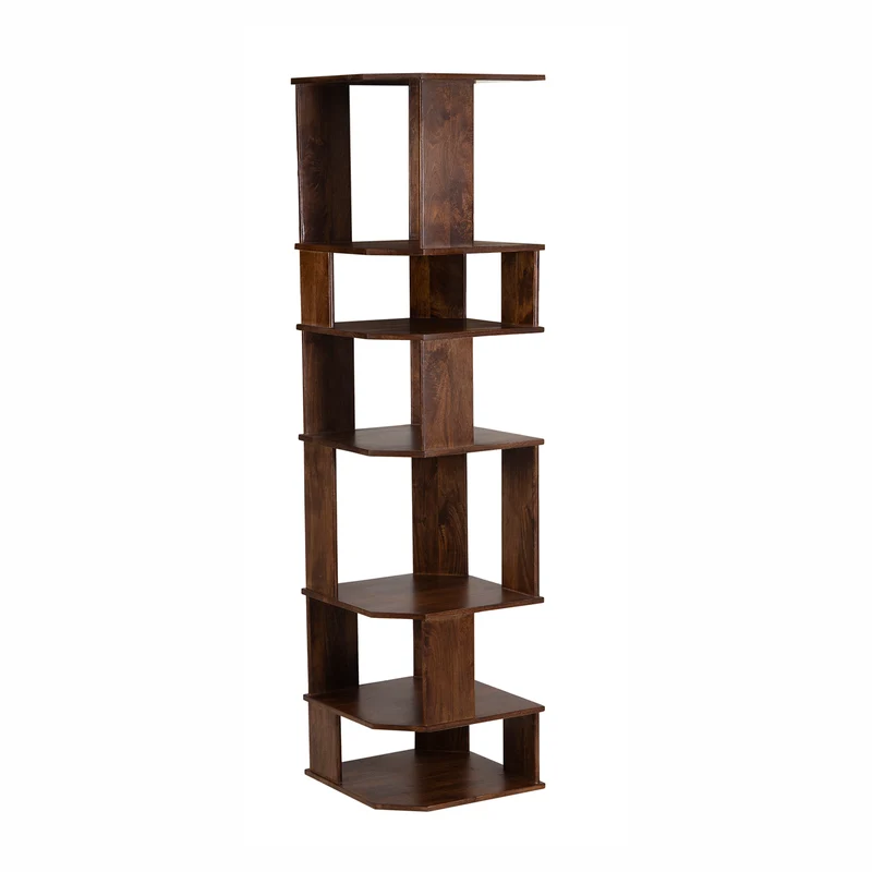 Bibliothèque Destructuree Châtaignier | Bois de manguier | Aranya