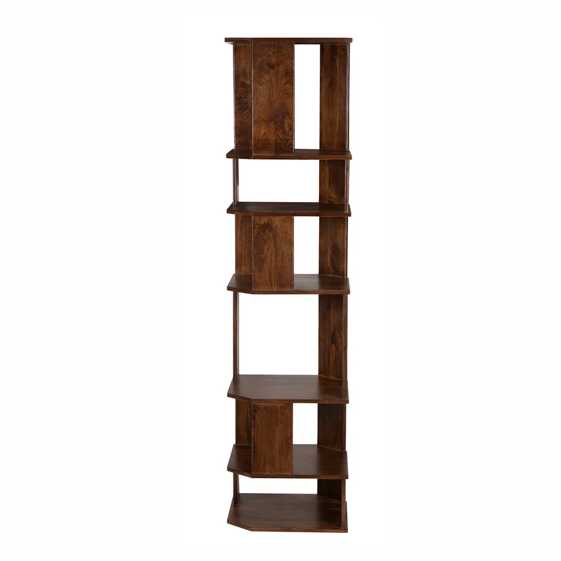 Bibliothèque Destructuree Châtaignier | Bois de manguier | Aranya