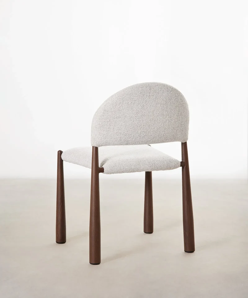 Silla de Comedor en Metal Tapizada Blair