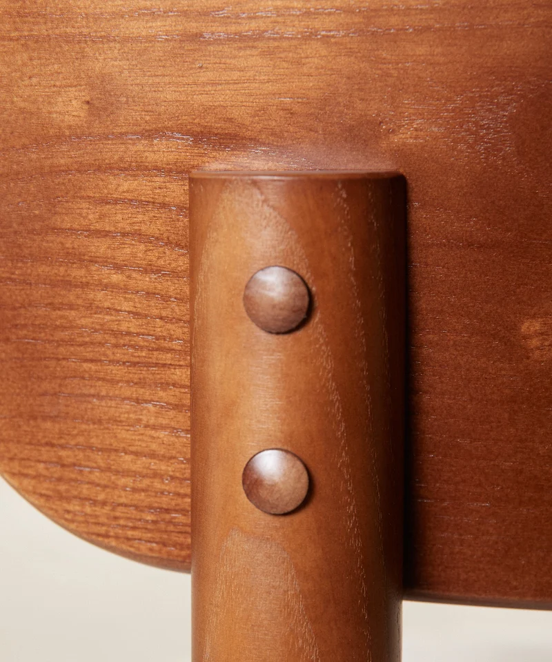 Silla de Comedor en Madera Tapizada Bianca