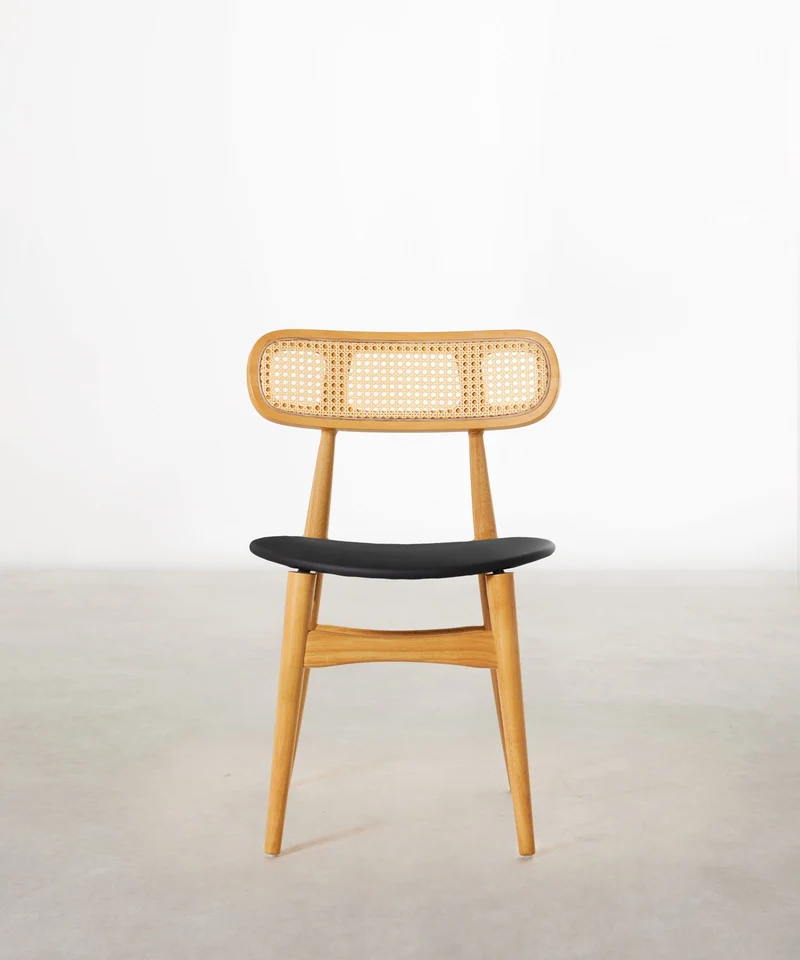 Silla de Comedor en Madera Acolchada Flora
