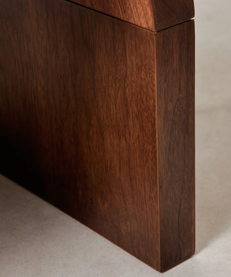 Mesa de Centro Rectangular en Madera Jade (110 cm)
