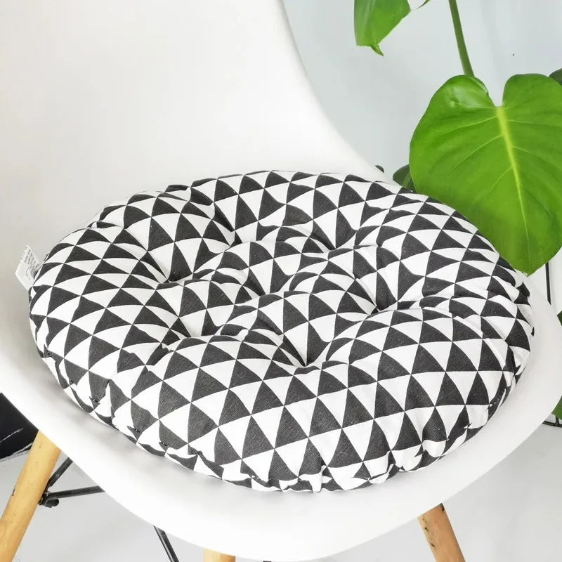 Galette de Chaise Ronde 45 cm Triangle