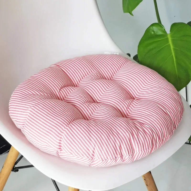 Galette de Chaise Ronde 45 cm Rose