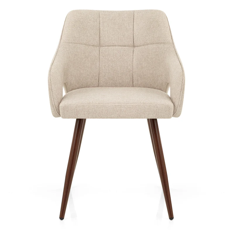 Chaise Tissu - Elio Crème