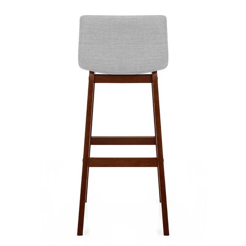Tabouret de Bar Tissu - Drift Gris Clair
