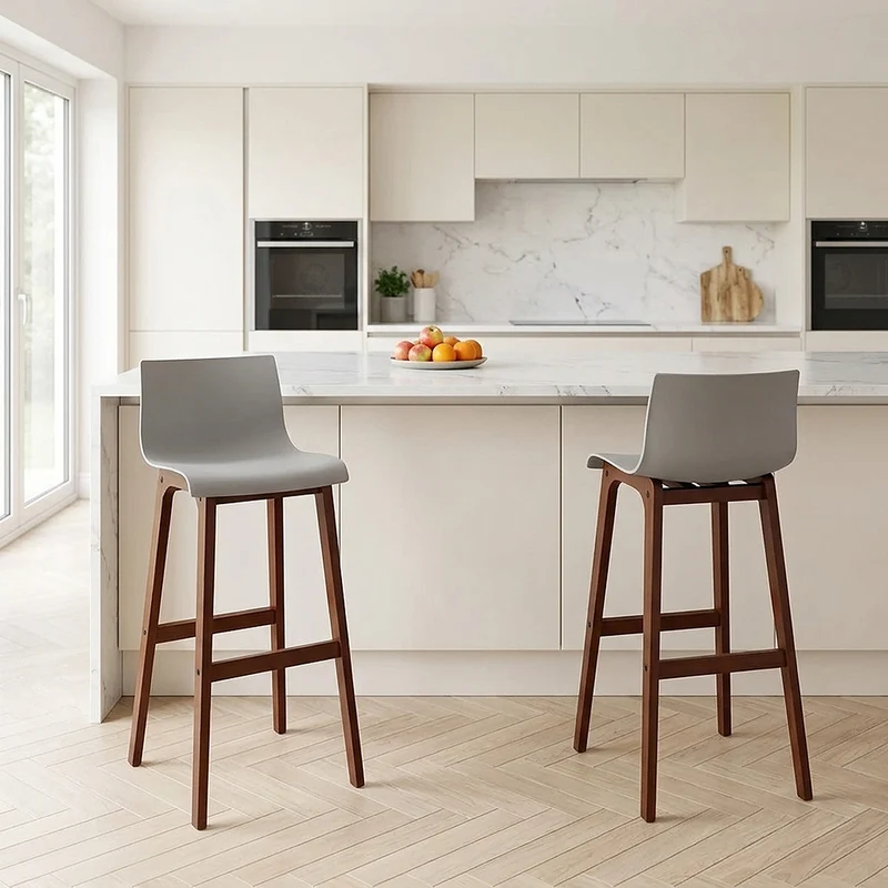 Tabouret de Bar Resine - Drift Gris