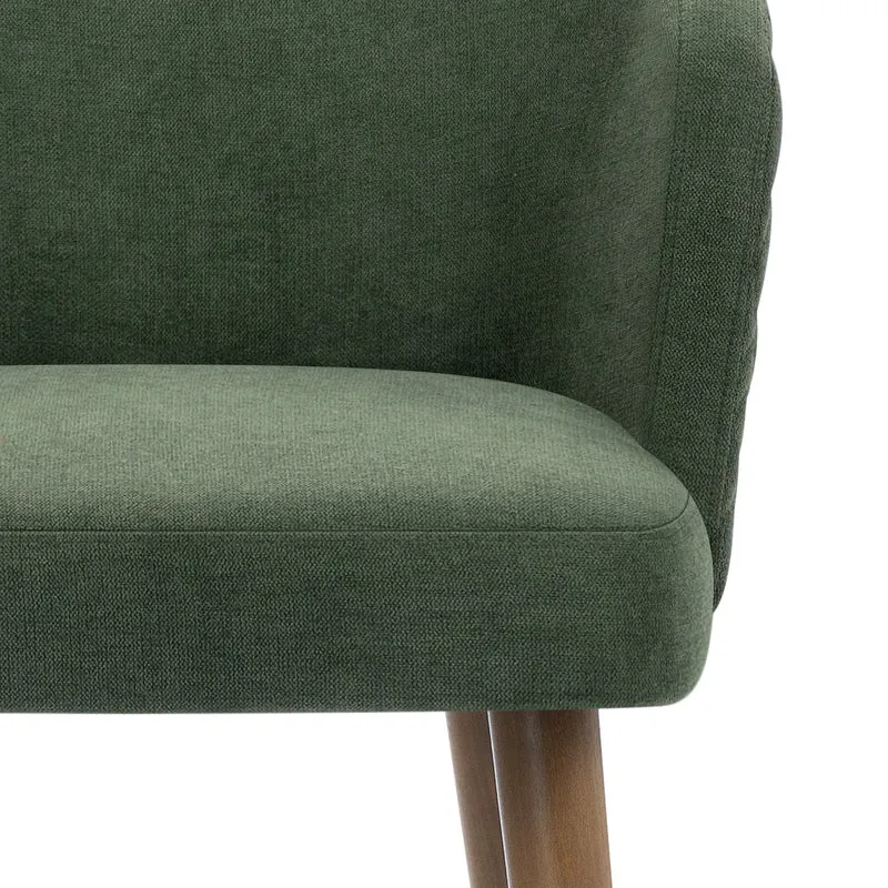 Tabouret de Bar Tissu - Boston Vert