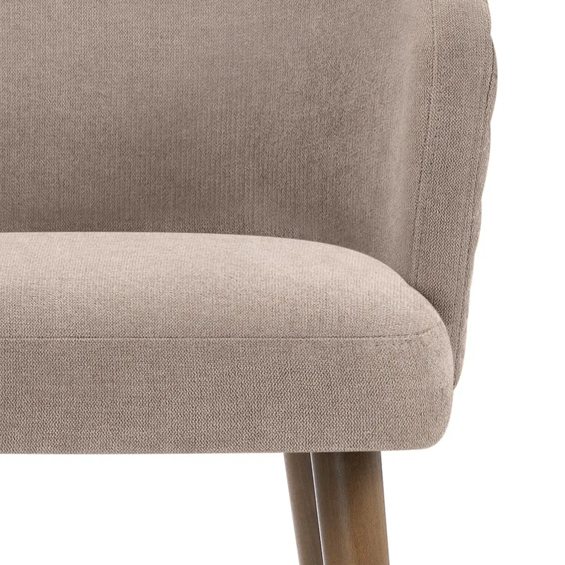 Tabouret de Bar Tissu - Boston Taupe