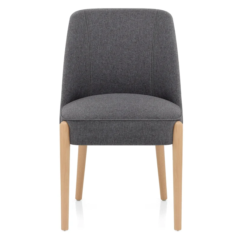 Chaise Tissu - Avon Gris Foncé