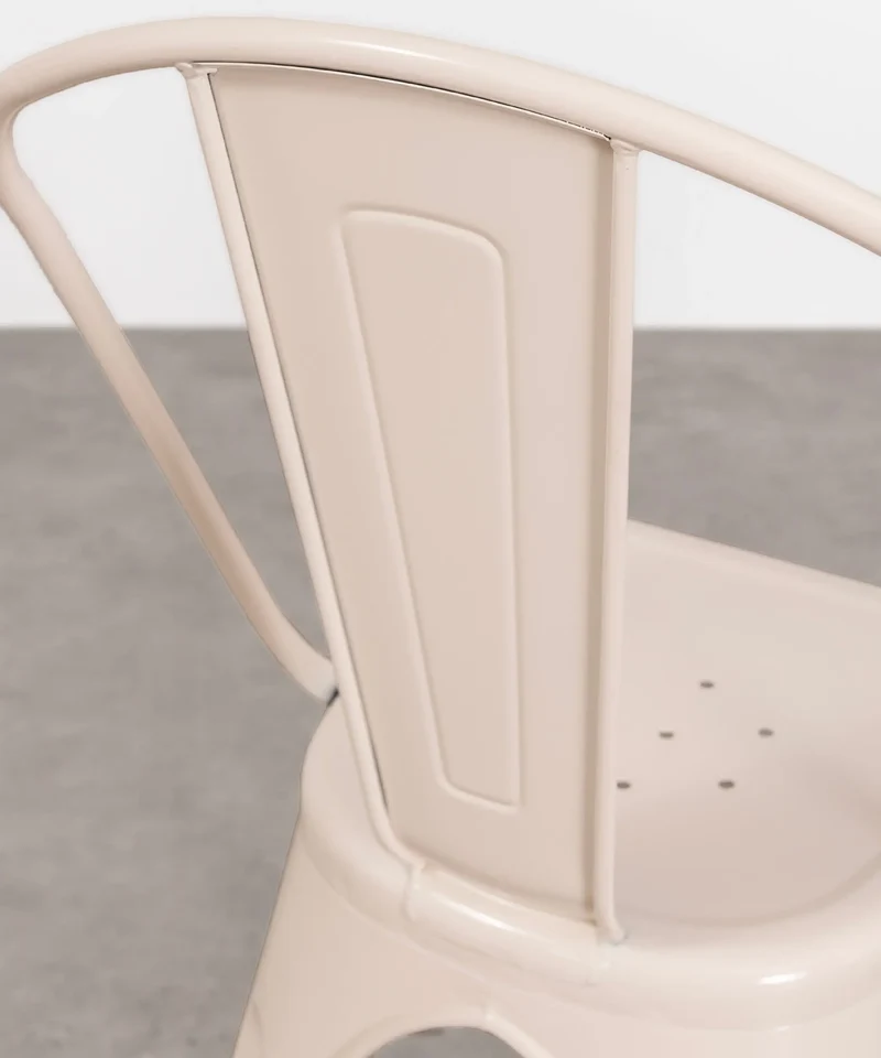 Silla de Comedor de Metal Tolik