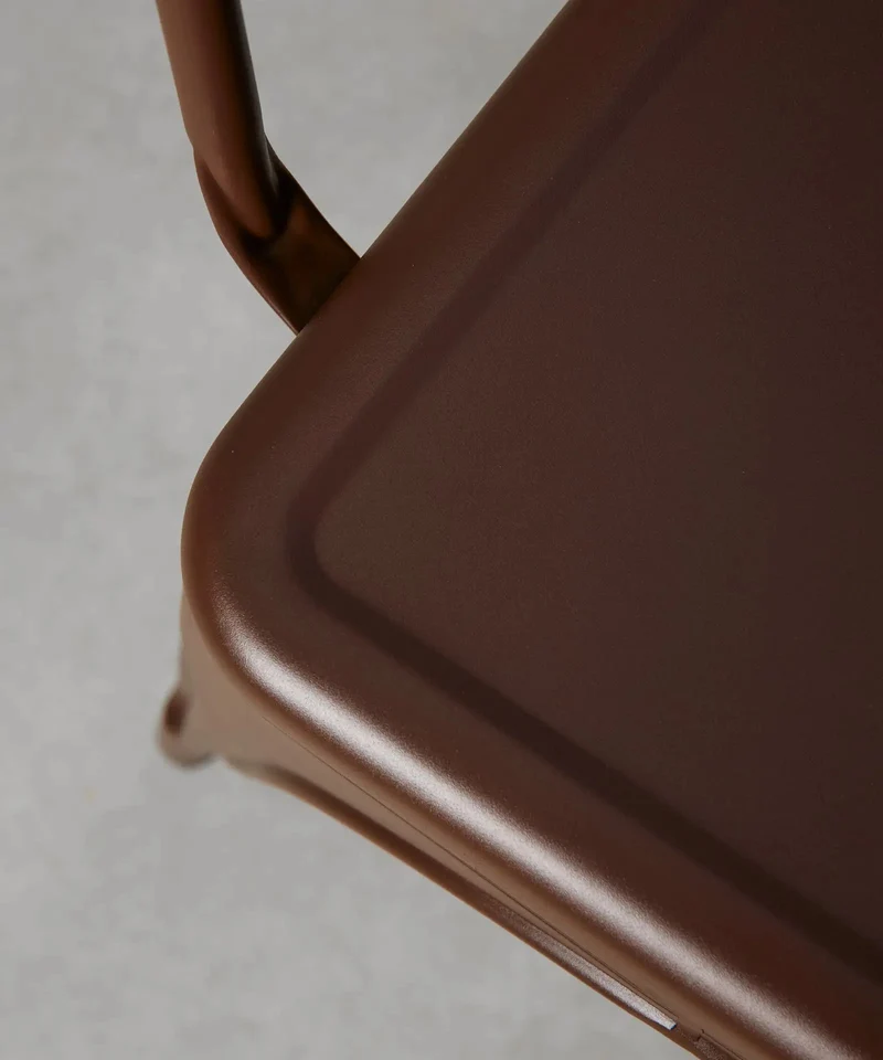 Silla de Comedor de Metal con Reposabrazos Tolik Arms