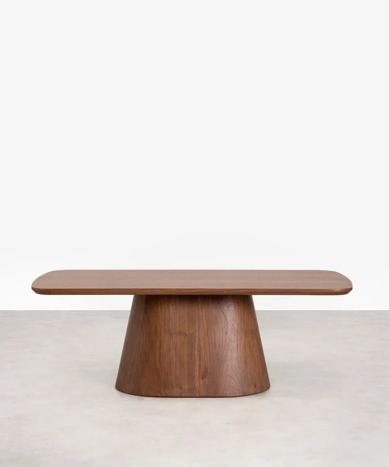 Mesa de Centro Rectangular en Madera Giulia (120x60 cm)