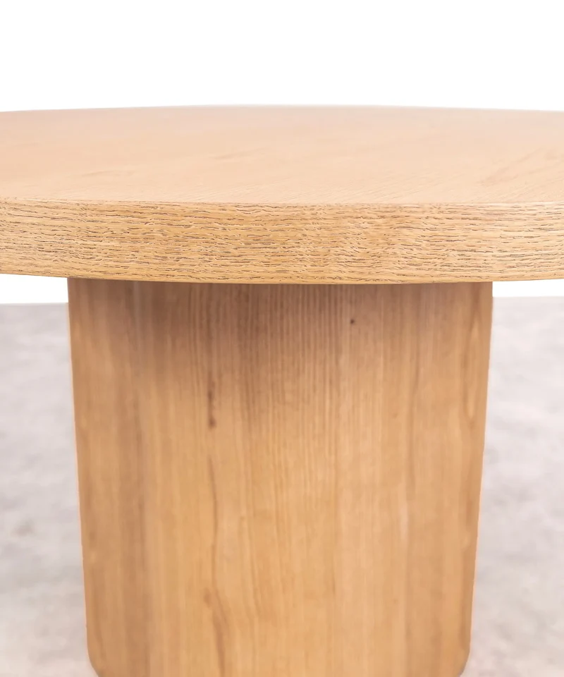 Mesa de Comedor Redonda en Madera Irene (120 cm)