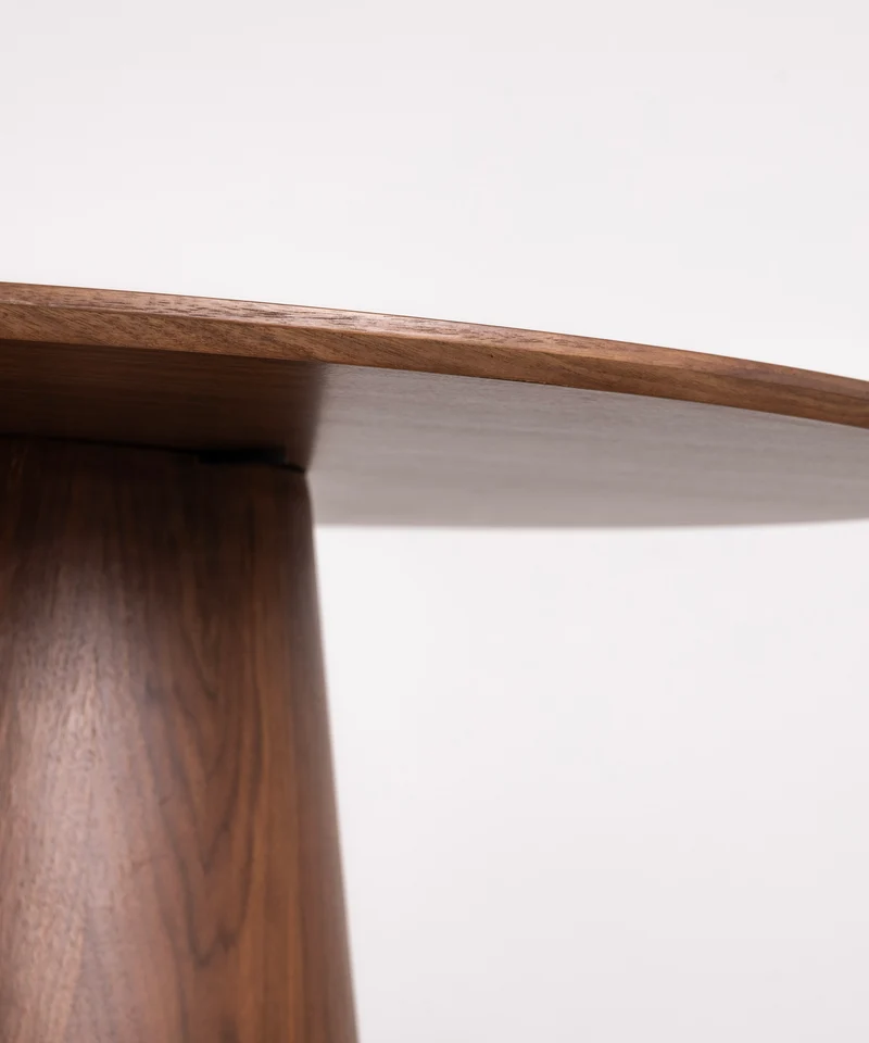 Mesa de Comedor Redonda en Madera Nelly (120 cm)