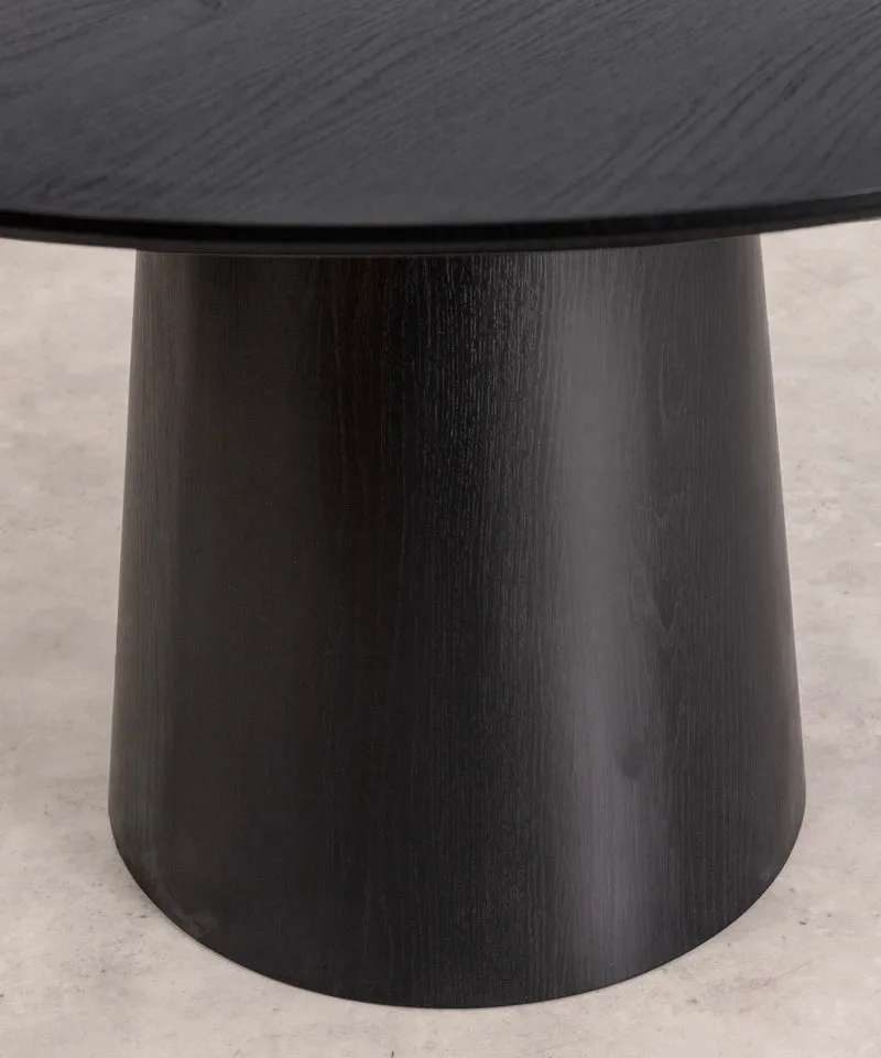 Mesa de Comedor Redonda en Madera Nelly (120 cm)