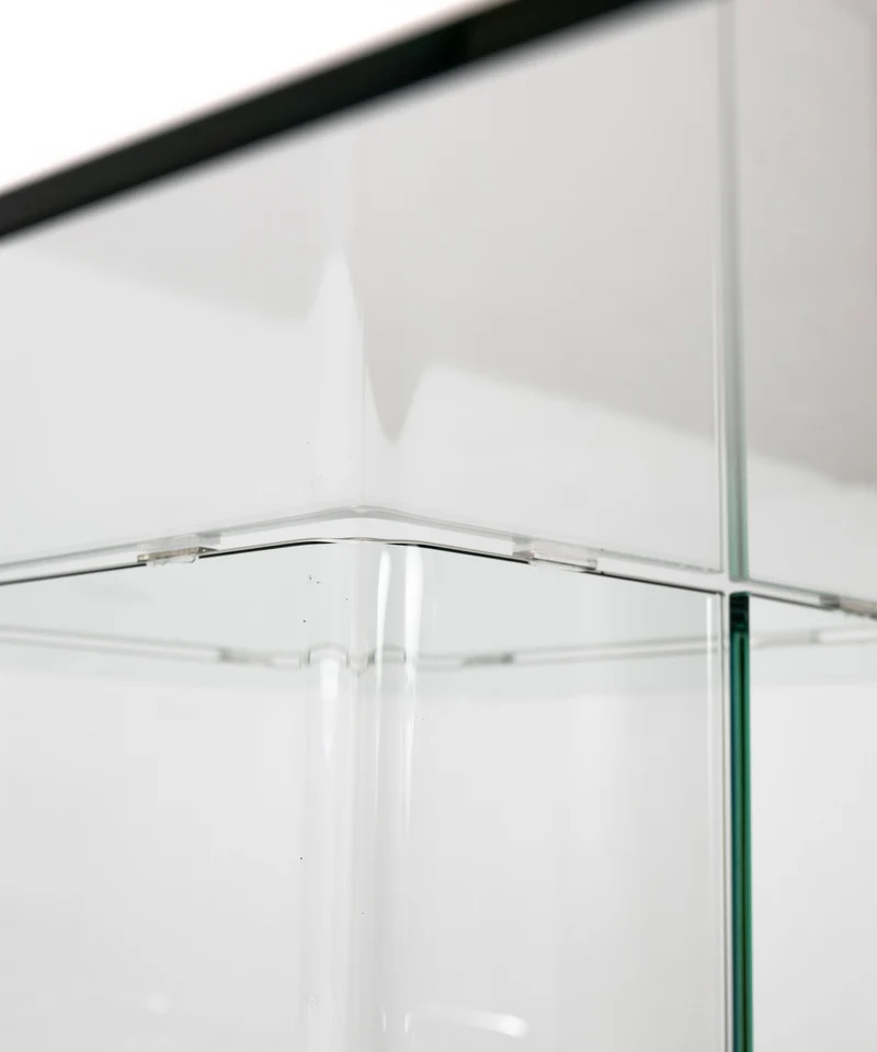 Mesa de Comedor Rectangular de Cristal Templado Eleonora (180 cm x 90 cm)