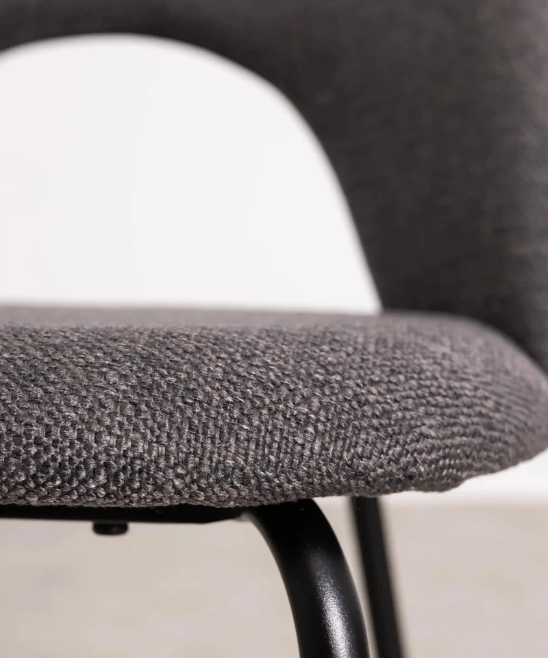 Silla de Comedor en Tela y Metal Maruchi