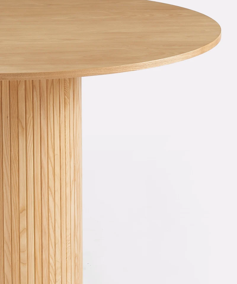 Mesa de Comedor Redonda en Madera Eunice