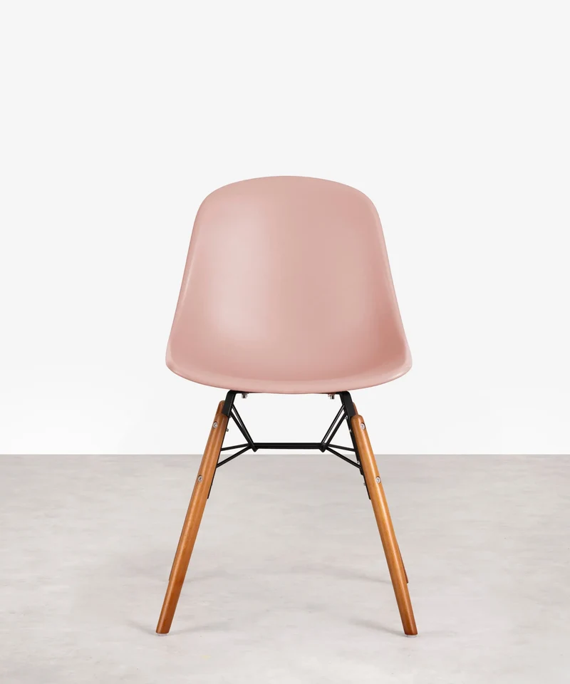 Silla de Polipropileno y Madera Elon