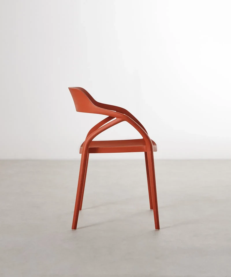 Silla de Polipropileno con Reposabrazos Grace
