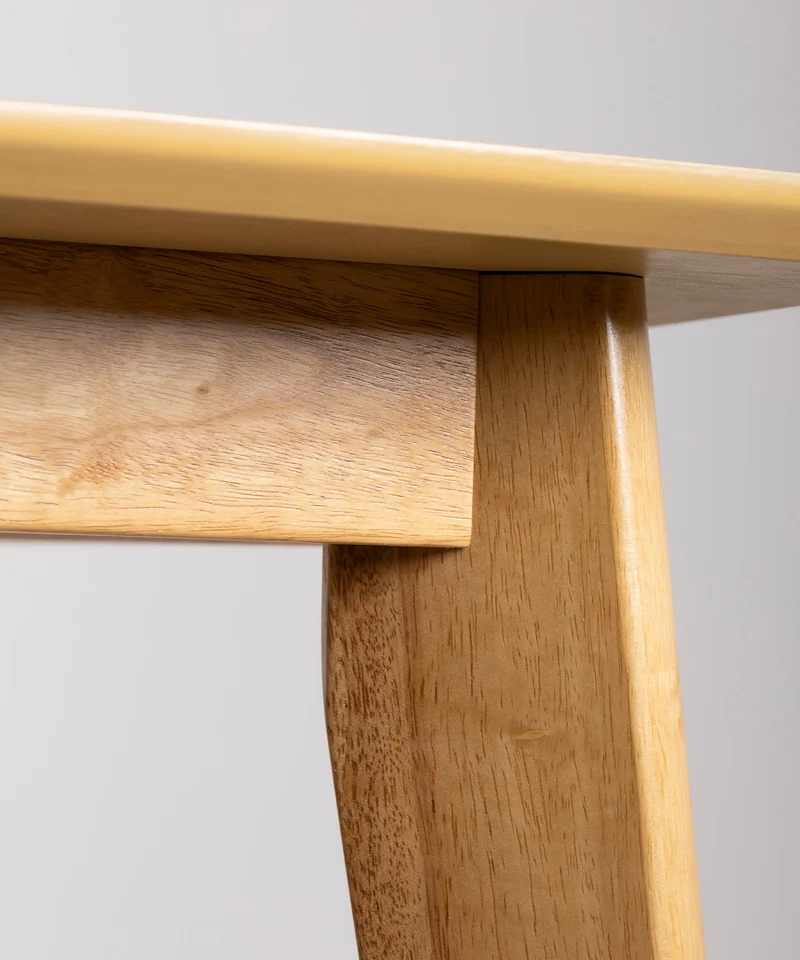 Mesa de Comedor Cuadrada en Madera Extensible Livia (90-130 x 90 cm)