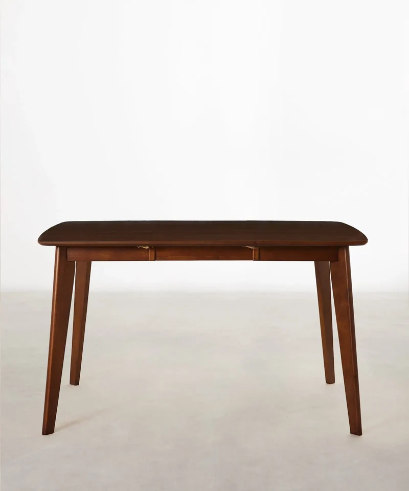 Mesa de Comedor Cuadrada en Madera Extensible Livia (90-130 x 90 cm)