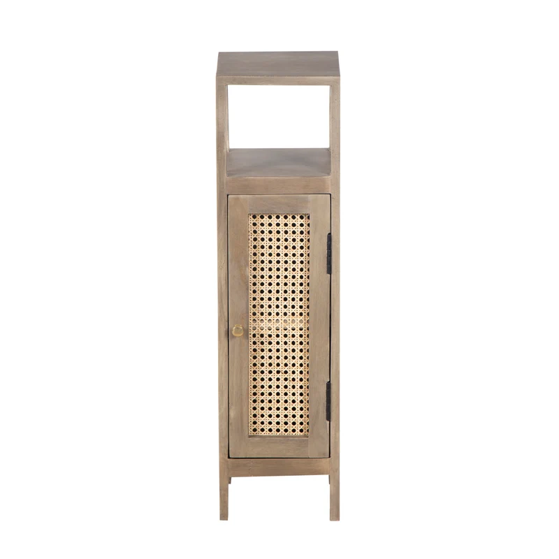 Petit Colonne de rangement 1 etagere 1 porte | Manguier Osmose