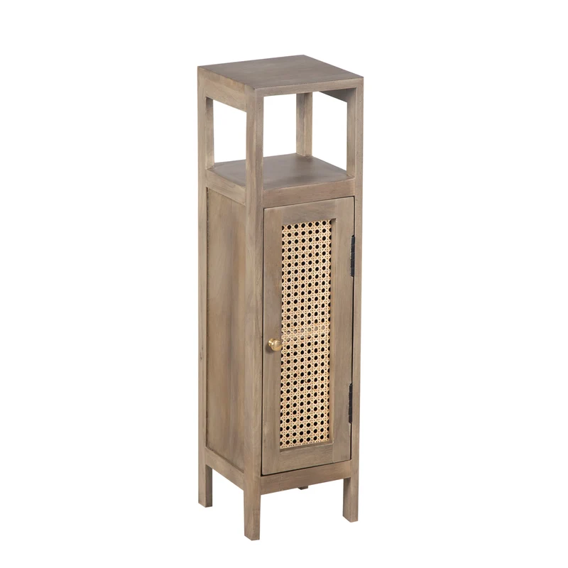Petit Colonne de rangement 1 etagere 1 porte | Manguier Osmose