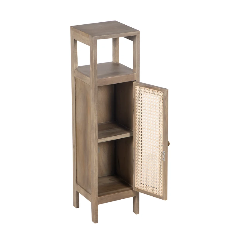 Petit Colonne de rangement 1 etagere 1 porte | Manguier Osmose