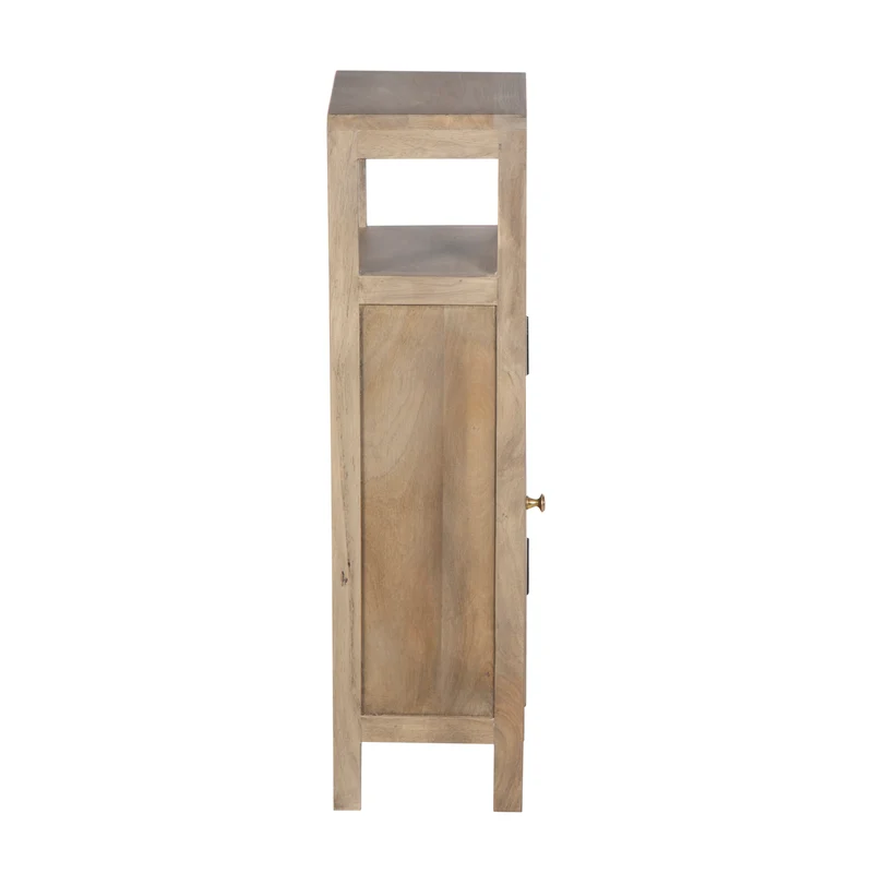 Petit Colonne de rangement 1 etagere 1 porte | Manguier Osmose
