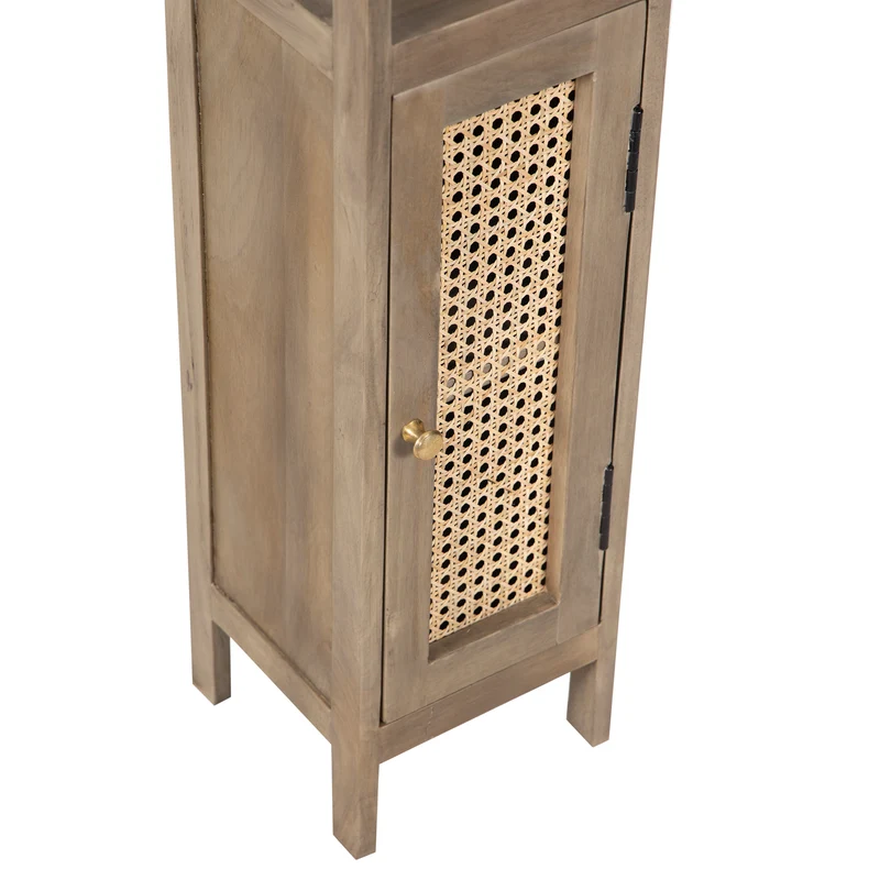 Petit Colonne de rangement 1 etagere 1 porte | Manguier Osmose