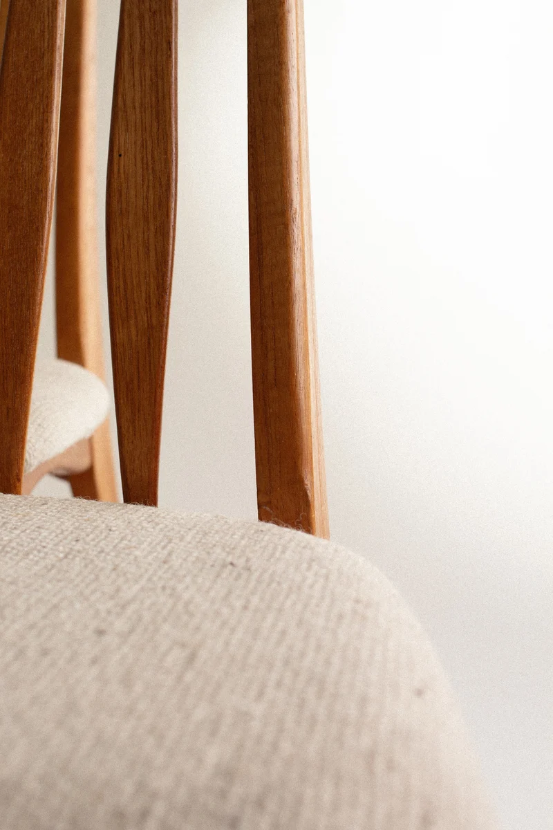 Eva Dining Chairs by Niels Koefoed for Hornslet Møbelfabrik, 1960s, Set of 5
