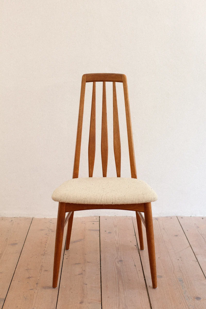 Eva Dining Chairs by Niels Koefoed for Hornslet Møbelfabrik, 1960s, Set of 5