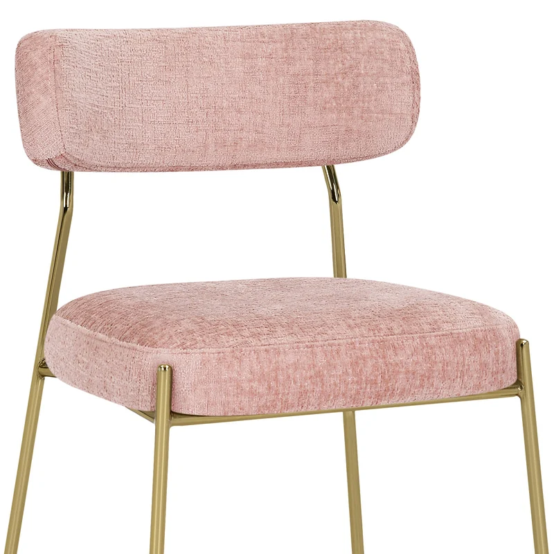 Chaise Tissu - Diana Or Rose