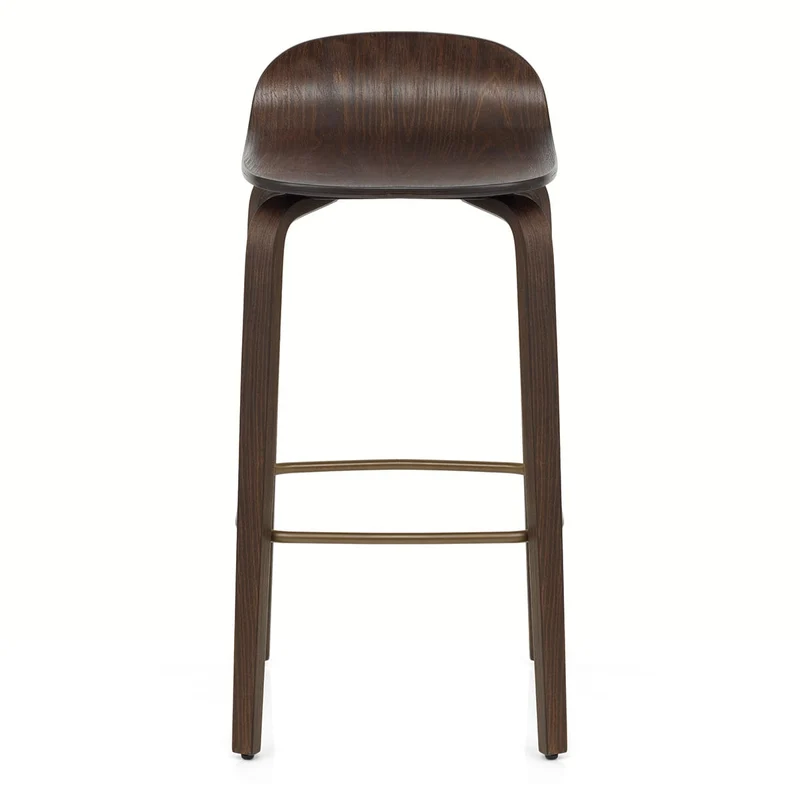 Tabouret Bois foncé - Curve Bois