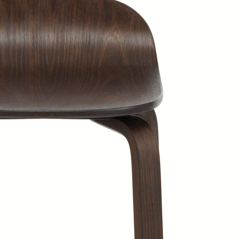 Tabouret Bois foncé - Curve Bois