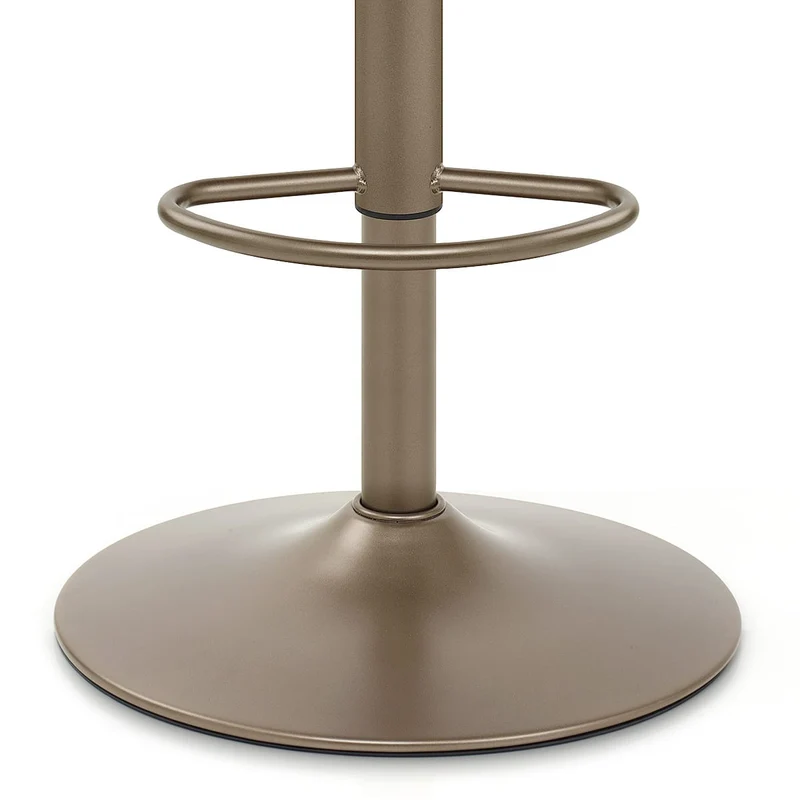Tabouret de Bar Faux Cuir Antique - Utopia Crème