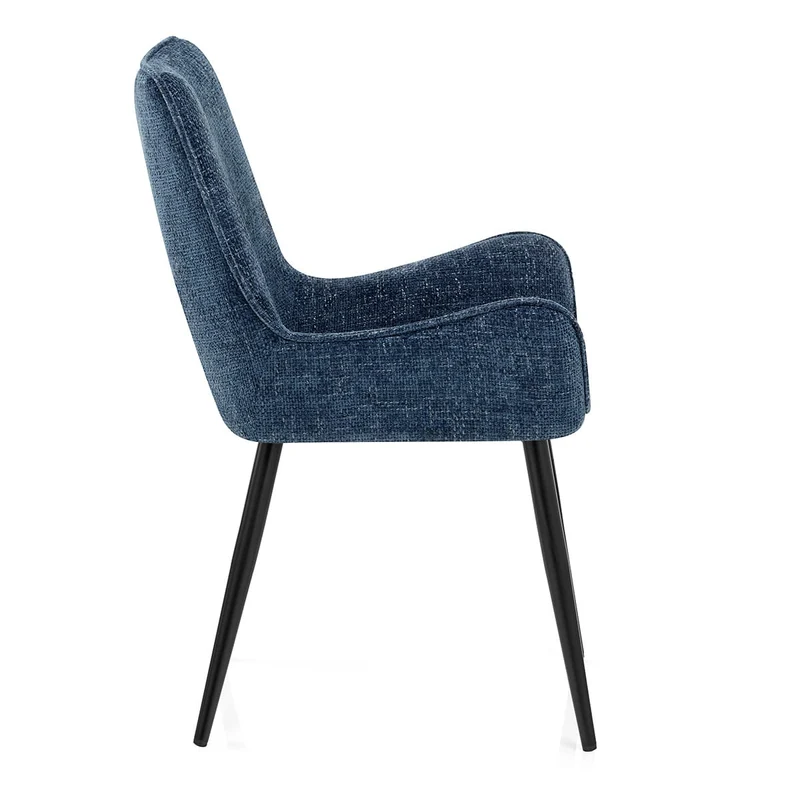 Chaise Tissu - Rene Bleu
