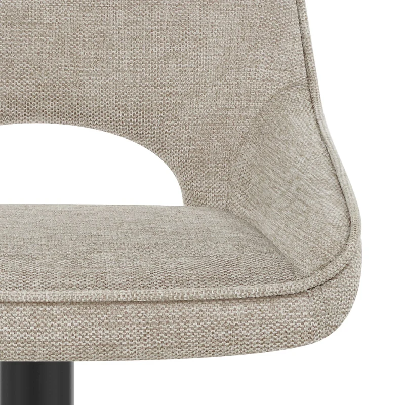 Tabouret de Bar Tissu - Paris Taupe