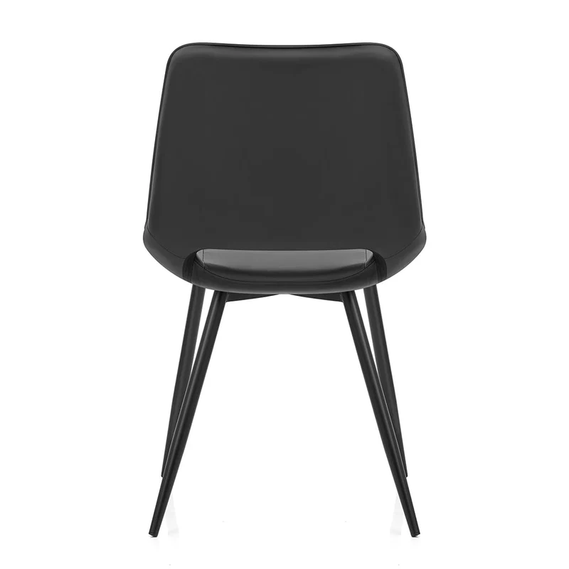 Chaise Faux Cuir - Priya Noir