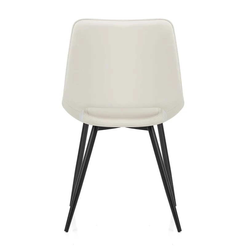 Chaise Faux Cuir - Priya Crème