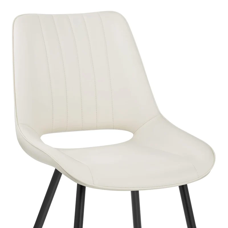 Chaise Faux Cuir - Priya Crème