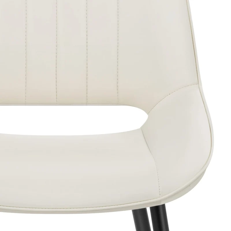 Chaise Faux Cuir - Priya Crème